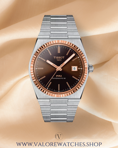 Tissot PRX Powermatic Gold